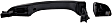 2017 Hyundai Elantra - Front, Driver and Passenger Side Exterior Door Handles, Primed, Driver Side - with Keyhole/Passenger Side - with Key Hole Cover and without Key Hole, For Models without Smart Entry System