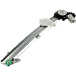 Sedan Front, Driver and Passenger Side Power Window Regulator, With Motor