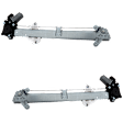 Driver and Passenger Side Power Window Regulator, With Motor