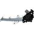 Driver and Passenger Side Power Window Regulator, With Motor