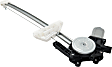Rear, Driver and Passenger Side Power Window Regulators, with Motor
