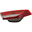 Driver and Passenger Side, Inner and Outer Tail Lights, with Bulbs, Inner - Halogen, Outer - LED, Korea Built Vehicle