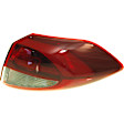 2017 Hyundai Tucson - Passenger Side, Inner and Outer Halogen Tail Light, With bulb(s), Mounts on Body, OE Replacement