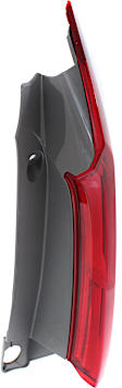 Driver and Passenger Side, Upper Halogen Tail Light, With bulb(s), OE Replacement