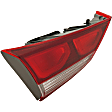 Driver Side, Inner And Outer Halogen Tail Light, With bulb(s), OE Replacement