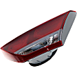 Passenger Side, Inner and Outer Halogen/LED Combo Tail Light, With bulb(s), OE Replacement