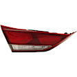 Driver Side, Inner And Outer Halogen/LED Combo Tail Light, With bulb(s), OE Replacement