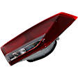 Driver Side, Inner And Outer Halogen/LED Combo Tail Light, With bulb(s), OE Replacement