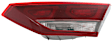2018 Hyundai Elantra - Driver and Passenger Side, Inner LED Tail Light, With bulb(s), Mounts Luggage Lid, OE Replacement