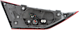 2018 Hyundai Elantra - Driver and Passenger Side, Inner LED Tail Light, With bulb(s), Mounts Luggage Lid, OE Replacement
