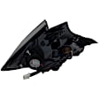 2019 Honda Civic - Driver and Passenger Side Halogen Tail Light, With bulb(s), OE Replacement, Coupe, CAPA Certified