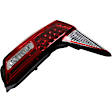 Passenger Side, Inner and Outer LED Tail Light, With bulb(s), OE Replacement