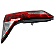 Driver Side, Inner And Outer LED Tail Light, With bulb(s), OE Replacement