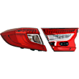 Driver Side, Inner And Outer Halogen/LED Combo Tail Light, With bulb(s), OE Replacement