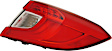 Driver and Passenger Side, Inner and Outer Halogen/LED Combo Tail Light, With bulb(s), OE Replacement, CAPA Certified