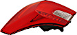 Driver and Passenger Side, Inner and Outer Halogen/LED Combo Tail Light, With bulb(s), OE Replacement, CAPA Certified