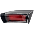 Driver and Passenger Side, Inner Halogen Tail Light, With bulb(s), OE Replacement, CAPA Certified