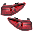 2022 Hyundai Kona - Driver and Passenger Side Halogen Tail Light, With bulb(s), Mounts on Body, Bulb Type, OE Replacement, CAPA Certified