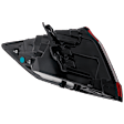 Driver and Passenger Side, Outer Tail Lights, with Bulb(s), LED, Mounts On Body, Hatchback