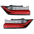 Driver and Passenger Side, Inner LED Tail Light, With bulb(s), OE Replacement