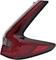 Passenger Side, Inner and Outer LED Tail Light, With bulb(s), OE Replacement, CAPA Certified