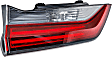 Driver and Passenger Side, Inner LED Tail Light, With bulb(s), OE Replacement, CAPA Certified