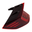 Driver and Passenger Side, Outer LED Tail Light, With bulb(s), OE Replacement