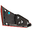 Driver and Passenger Side, Inner and Outer Tail Lights, with Bulbs, Halogen/LED Combo, USA Built Vehicle