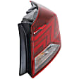Driver and Passenger Side, Outer LED Tail Light, With bulb(s), OE Replacement, Sedan