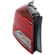 Driver Side, Inner and Outer Tail Lights, with Bulbs, Halogen/LED Combo, USA Built Vehicle