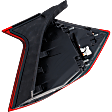Driver and Passenger Side, Outer LED Tail Light, With bulb(s), OE Replacement