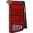 Driver and Passenger Side, Outer Tail Lights, with Bulbs, Halogen, (SEL, For Models without Convenience Package)/SE Models