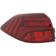 Driver and Passenger Side, Outer Tail Lights, With bulb(s), LED
