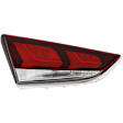 Driver and Passenger Side, Inner LED Tail Light, With bulb(s), OE Replacement