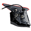 Driver and Passenger Side, Outer Halogen Tail Light, With bulb(s), OE Replacement, Sedan