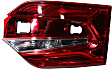 Driver and Passenger Side, Inner Tail Lights, with Bulbs, LED, Mounts on Liftgate