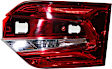 Driver and Passenger Side, Inner Tail Lights, with Bulbs, LED, Mounts on Liftgate, CAPA Certified