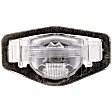 Rear, Driver and Passenger Side License Plate Lights, CAPA CERTIFIED