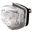 Rear, Driver and Passenger Side License Plate Lights, CAPA CERTIFIED