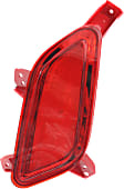 Rear, Driver and Passenger Side Bumper Reflector - Without Turbo