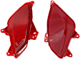 2017 Hyundai Santa Fe - Rear, Driver and Passenger Side Bumper Reflector
