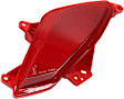 2017 Hyundai Santa Fe - Rear, Driver and Passenger Side Bumper Reflector
