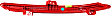 2021 Honda Accord - Rear, Driver and Passenger Side Bumper Reflector, CAPA Certified