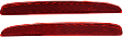 Rear, Driver and Passenger Side Bumper Reflector