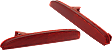 Rear, Driver and Passenger Side Bumper Reflector