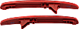 Rear, Driver and Passenger Side Bumper Reflector
