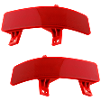 Rear, Driver and Passenger Side Bumper Reflector