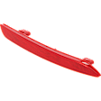 Rear, Driver and Passenger Side Bumper Reflector