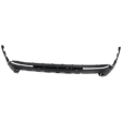 Rear, Upper and Lower Primed Bumper Cover CAPA Certified
