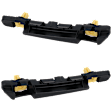 Rear, Driver and Passenger Side Bumper Brackets, Retainer Bracket